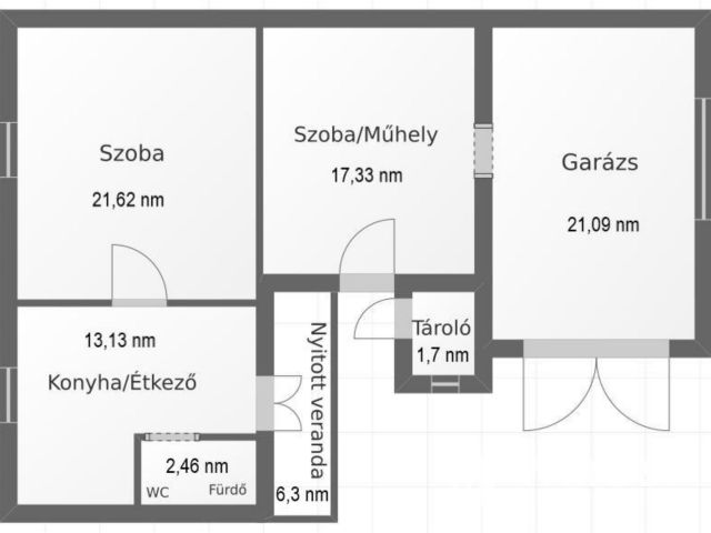 Csodás zöld környezetben családi ház a szlovák határ mentén