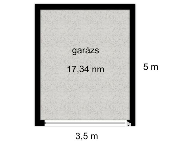 Belvárosi garázs , a Szilágyi utcában eladó.