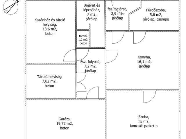 Mátraterenyén eladó, kitűnő állapotú családi ház!