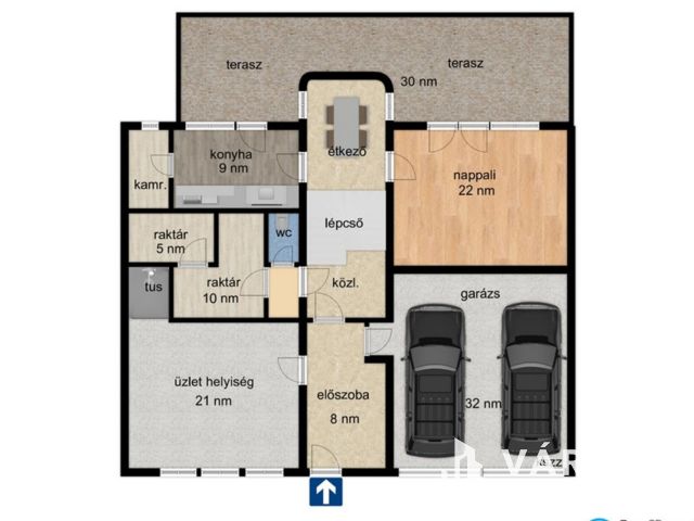 Irodának is alkalmas családi ház felsővároson!