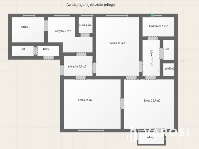 Hatvan utcai különleges hangúlatú polgári lakás