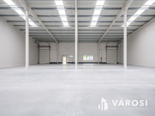 Új, eladó raktár Alsónémedin, ami 2 kapun rakodható