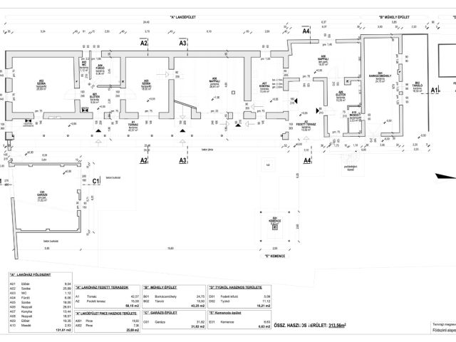 Jó szerkezet, egyedi elrendezés a belvároshoz közel