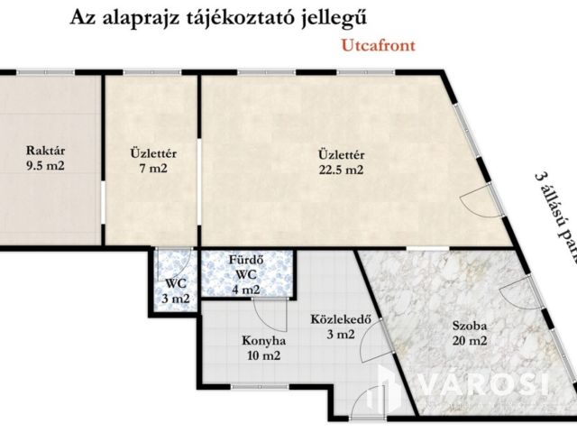 Üzlet+lakás, saját parkoló Gyomaendrődön