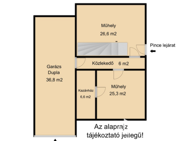 Három szintes jó állapotú családi ház dupla telken!