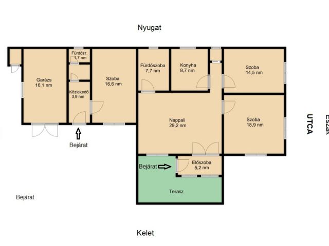 Balatonmáriafürdőn, családi ház, 150m-re a víztől