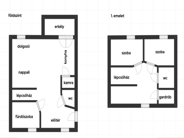 Újszerű, belső kétszintes modern lakás eladó Deszken
