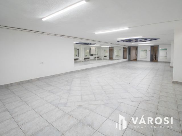 Móricz Zs. körtértől 600 m-re 100 m2-es szuterén üzlet kiadó