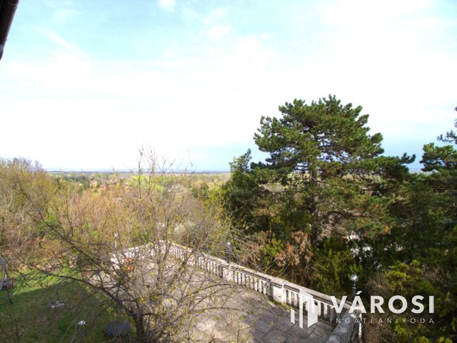 Nagypolgári villa parkosított kerttel, Dunai panorámával
